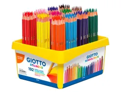 Crayon couleur giotto stilnovo schoolpack de 192 assortis