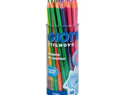 Crayon couleur giotto stilnovo pot de 48 assortis