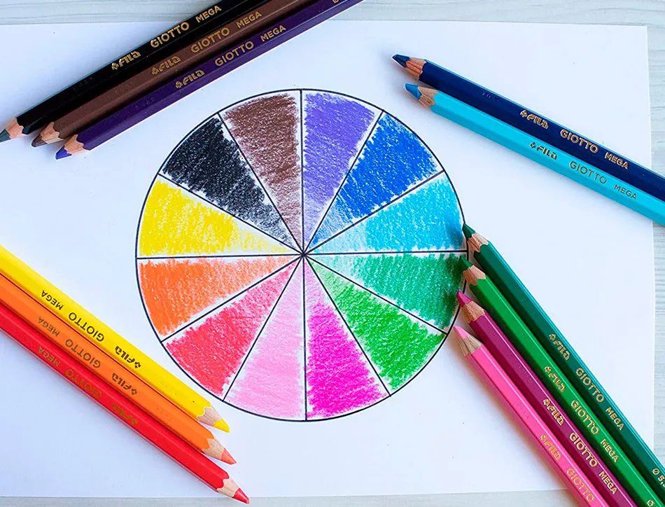 Crayon couleur giotto stilnovo pot de 48 assortis