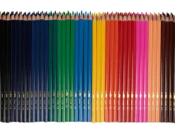 Crayon couleur liderpapel mine extra-résistante 174.5mm écriture douce 12 coloris intenses school pack 144 unités