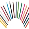 Crayon couleur liderpapel mine extra-résistante 174.5mm écriture douce coloris intenses étui carton plastifié 18 unités