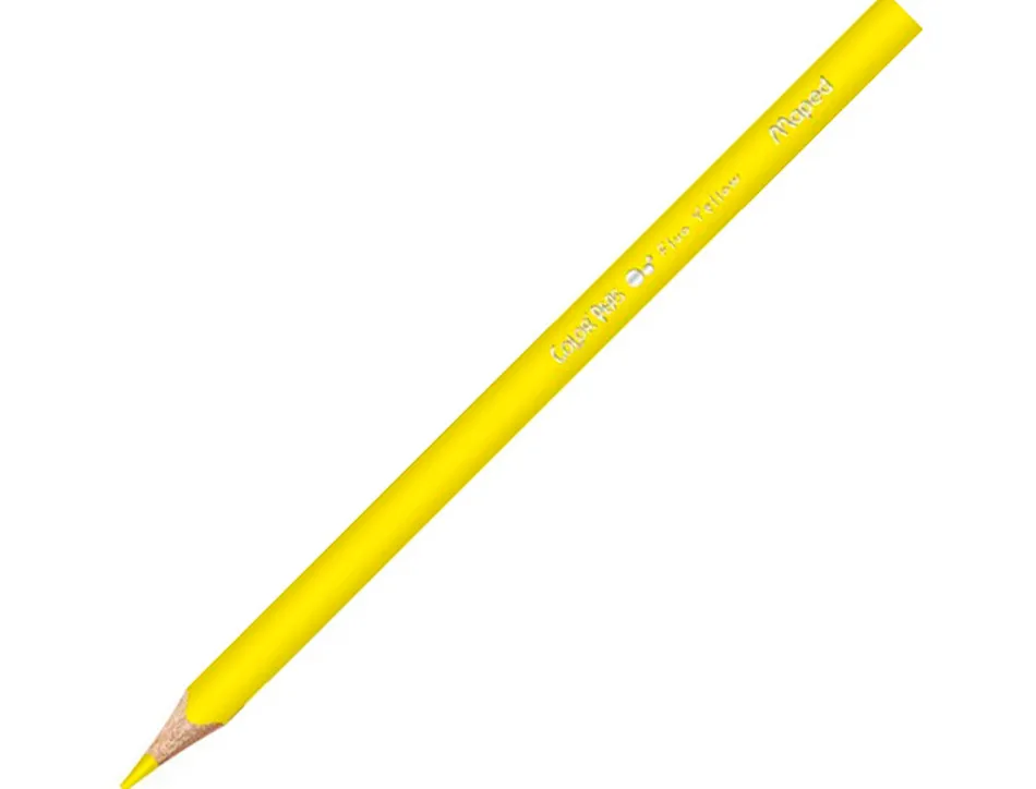 Crayon couleur maped color' peps couleur pastel carton 12 un