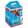 Crayon couleur maped color pep's triangulaire mine tendre résistante sans écharde coloris lumineux coffret école 144u
