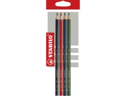 Crayon couleur stabilo multi-surfaces all mine grasse aquarellable coloris assortis ecopack 4 unites