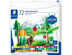 Crayon couleur staedtler 146c design journey pack de 72 couleurs assorties
