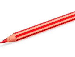 Crayon de couleur bic bois fsc mine haute resistance aux chocs couleurs miscibles etui 12 unites