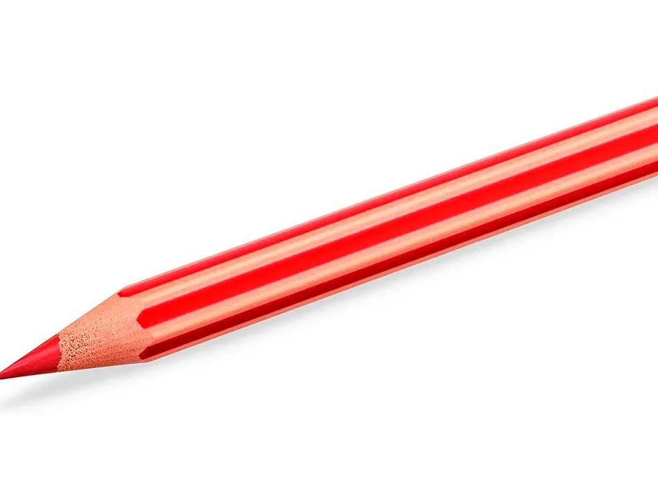 Crayon de couleur bic bois fsc mine haute resistance aux chocs couleurs miscibles etui 12 unites