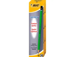 Crayon graphite bic critérium 550 3b bois hexagonal tête trempée baguée excellente taillabilité