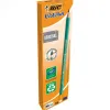 Crayon graphite bic évolution hexagonal corps résine synthèse résiste mordillage mine hb bout gomme