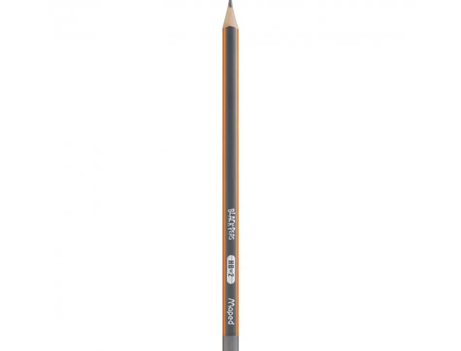 Crayon graphite maped black peps hb triangulaire pot de 72 unites