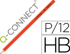 Crayon graphite q-connect hb corps hexagonal usage courant