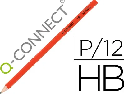 Crayon graphite q-connect hb corps hexagonal usage courant