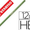 Crayon graphite stabilo greengraph hexagonal bois fsc vernis mat mine ultra résistante hb