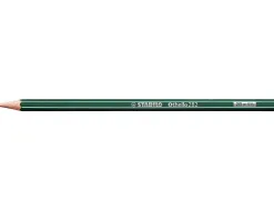 Crayon graphite stabilo othello arty hexagonal mine dure et tendre etui carton 6 unites assorties