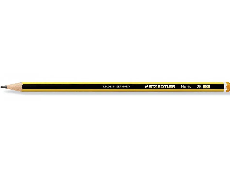 Crayon graphite staedtler noris 120 2b hexagonal mine 2mm très résistante