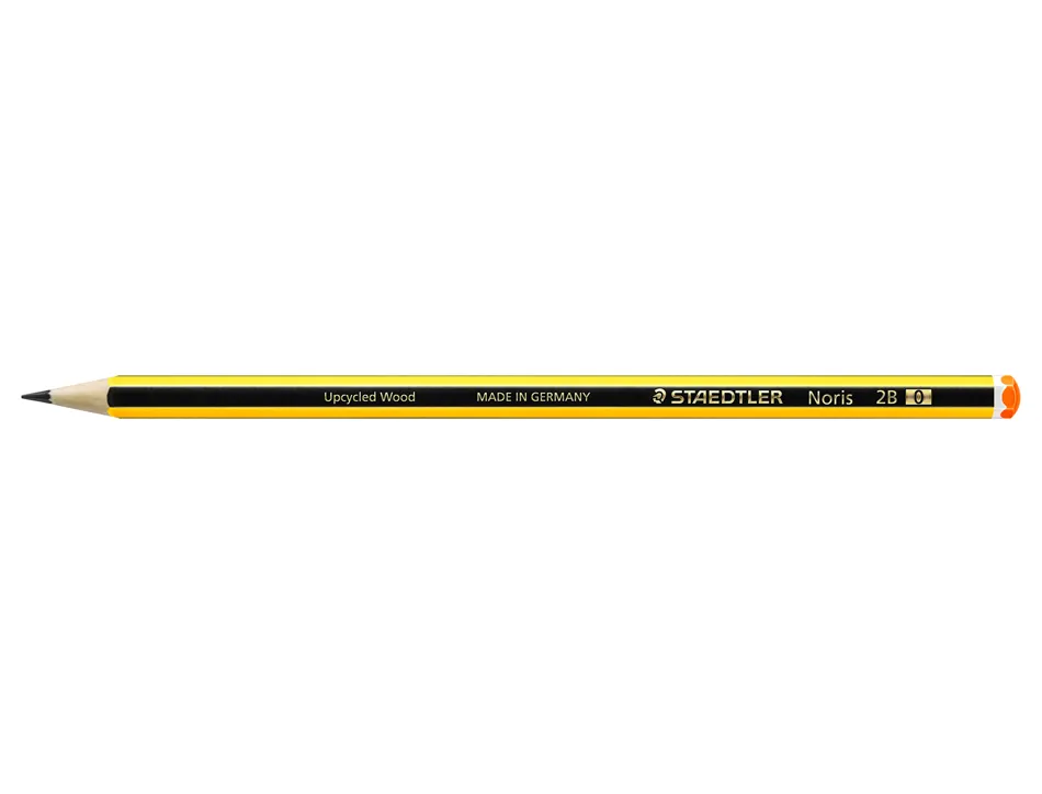 Crayon graphite staedtler noris 120 2b hexagonal mine 2mm très résistante