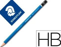 Crayon graphite staedtler mars lumograph 100 hb hexagonal
