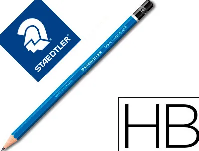 Crayon graphite staedtler mars lumograph 100 hb hexagonal