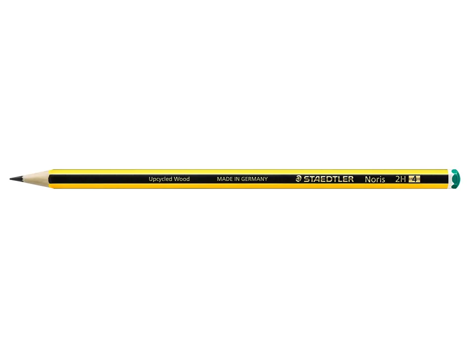 Crayon graphite staedtler noris 120 2h hexagonal mine 2mm très résistante