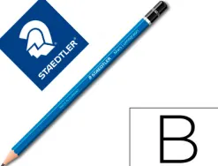 Crayon graphite staedtler mars lumograph 100 b hexagonal