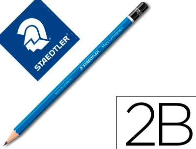 Crayon graphite staedtler mars lumograph 100 2b hexagonal