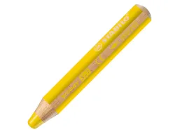 Crayon multi talents stabilo woody 3 in 1 jaune