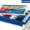 Crayon wopex staedtler noris colour 185 ultra-résistant coloris assortis coffret école 288 unités