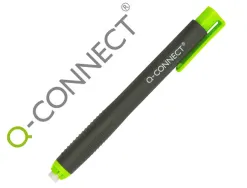 Crayon-gomme q-connect gom pen préhension soft section triangulaire curseur autobloquant