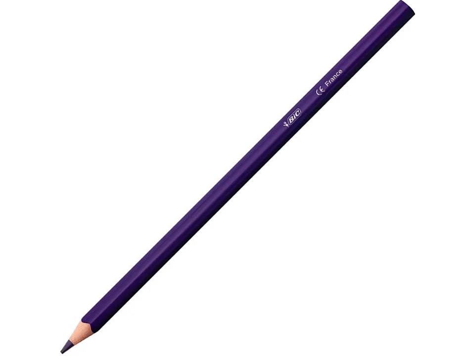 Crayons couleur bic intensity up corps triangulaire pack de 24