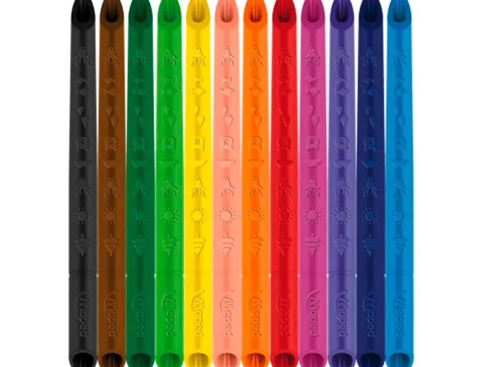 Crayons couleur maped color'peps infinity mine infinie pochette de 12