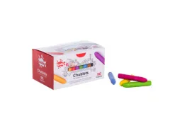 Crayons de cire oz chublets 57 mm boite 96 unites 12 coloris assortis