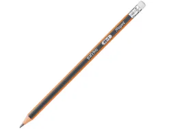 Crayons graphite black'peps hb avec gomme - bois certifi fsc