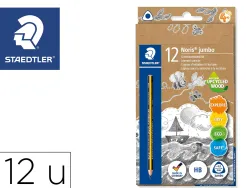 Crayons graphite staedtler noris jumbo 119 hb pochette de 12