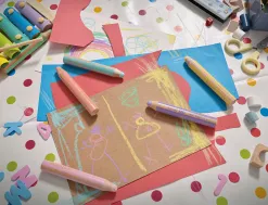 Crayons multi-talents stabilo woody 3en1 + 1 taille-crayons coloris assortis pastel etui carton