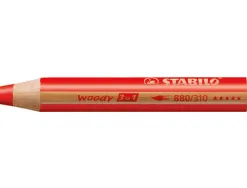 Crayons multi-talents stabilo woody 3en1 + 3 taille-crayons schoolbox de 38