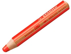 Crayons multi-talents stabilo woody 3in1 + 1 taille-crayon etui carton de 6