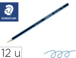 Crayons staedtler noris colour 185 coloris bleu clair pochette de 12