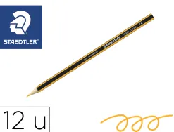 Crayons staedtler noris colour 185 coloris jaune pochette de 12