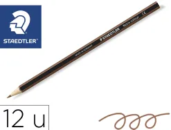 Crayons staedtler noris colour 185 coloris marron pochette de 12