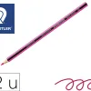 Crayons staedtler noris colour 185 coloris bordeaux pochette de 12