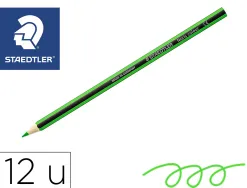 Crayons staedtler noris colour 185 coloris vert clair pochette de 12