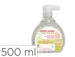 Creme lavante coldis mains fleu de lin flacon pompe 500ml
