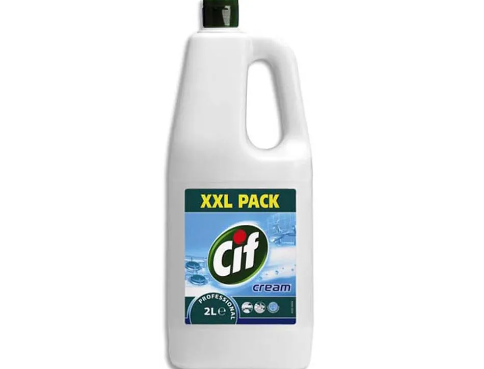 Crème à récurer cif professional toutes surfaces flacon 2 l