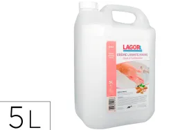 Crème lavante coldis lagor mains douces riche agents hydratants sans abrasifs solvants pétroliers parfum amande bidon 5l