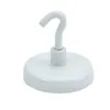 Crochet suspension wonday magnetique ï 36mm force 10kg coloris blanc lot 2 unites