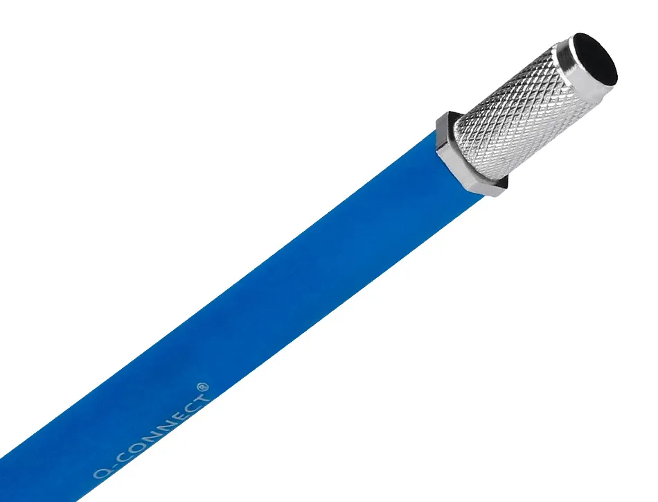Cutter bistouri q-connect en gomme lame 6mm fixe avec capuchon de protection 5 lamesde rechange incluses