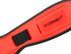 Cutter de securite xd-g03 q-connect en plastique et gomme avec ergot en metal lamefixe protegee
