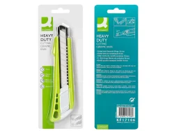Cutter large xd-43 q-connect lame retractable interchangeable en ceramique 18mm precoupee guide lame