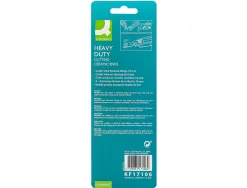 Cutter large xd-43 q-connect lame retractable interchangeable en ceramique 18mm precoupee guide lame