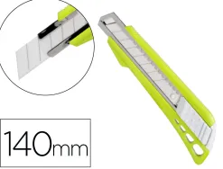 Cutter large xd-43 q-connect lame retractable interchangeable en ceramique 18mm precoupee guide lame